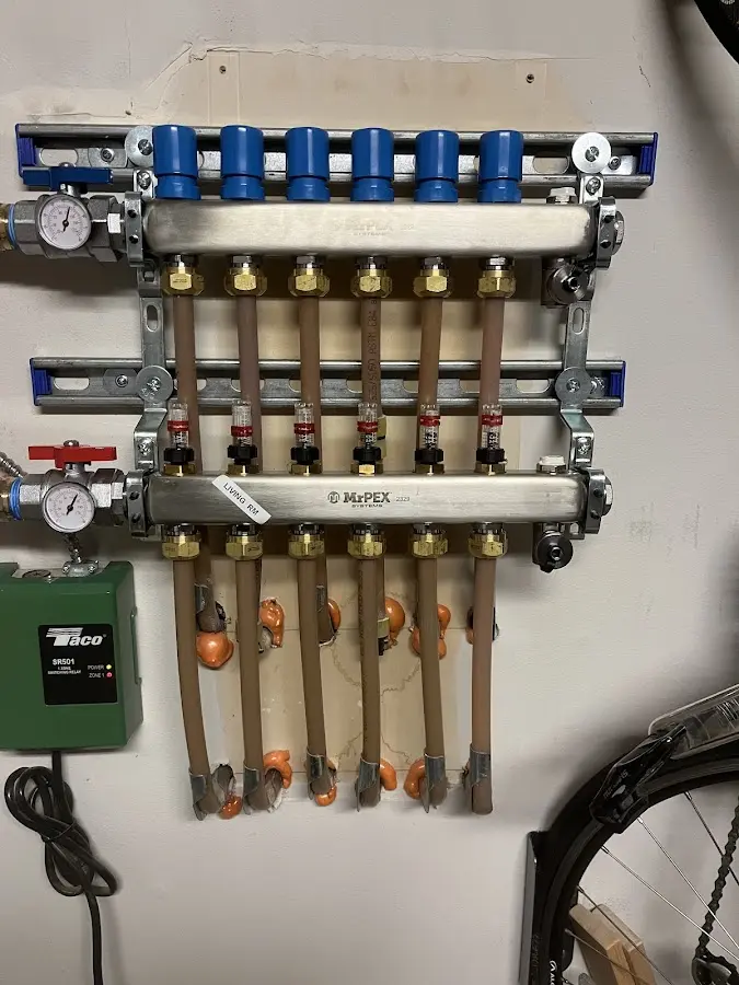 Plumber performing Leak Detection at a residential property in East Porterville